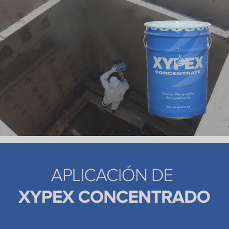 Aplicación de Xypex Concentrado CTRES