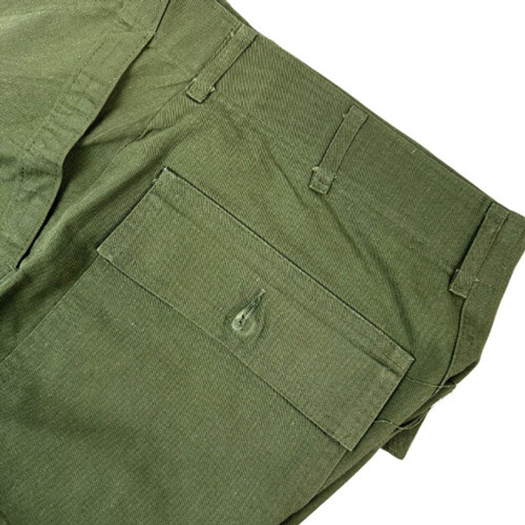 Vintage Military 4 Pocket Fatigue Pant, Poly Cotton