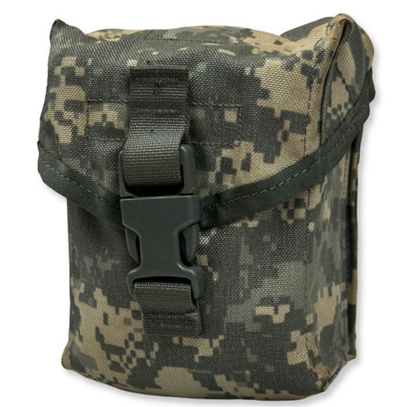 25 Pack, U.S. Issue ACU First Aid Kit Pouch, Used 25 Pack, U.S. Issue ACU First Aid Kit Pouch, Used