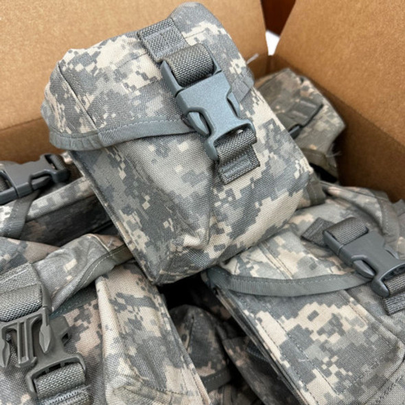 25 Pack, U.S. Issue ACU First Aid Kit Pouch, Used 25 Pack, U.S. Issue ACU First Aid Kit Pouch, Used