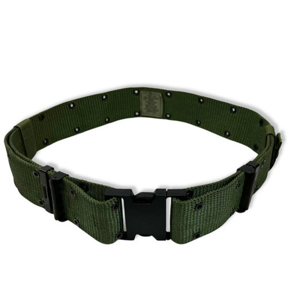 U.S. Military Issue Olive Pistol Belts, Like New U.S. Military Issue Olive Pistol Belts, Like New