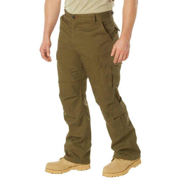 Vintage Paratrooper Cargo Fatigue Pants
