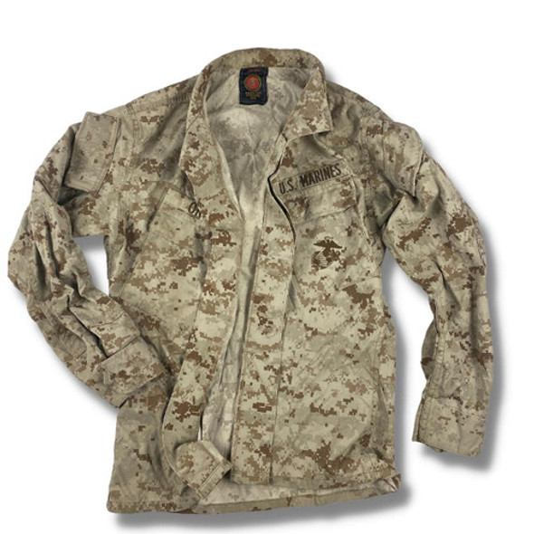 USMC Issue Desert Digital MARPAT Shirt, Used USMC Issue Desert Digital MARPAT Shirt, Used