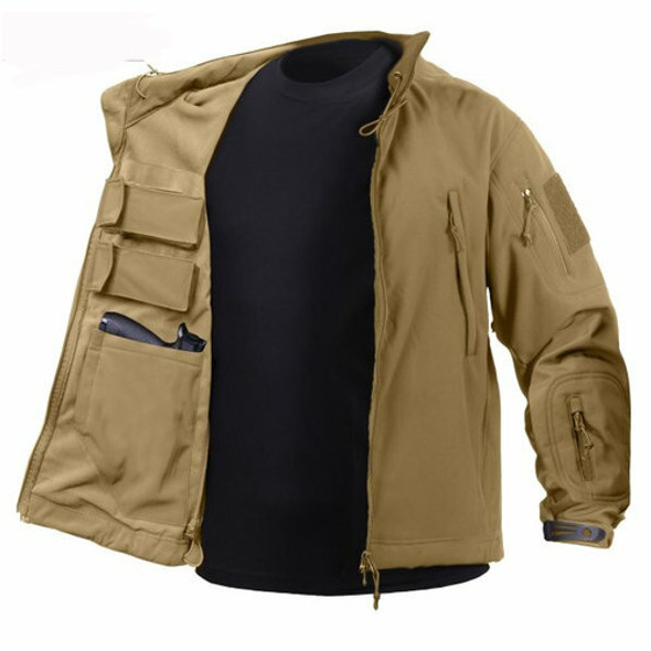 Rothco Concealed Carry Soft Shell Tactical Jacket Rothco Concealed Carry Soft Shell Tactical Jacket