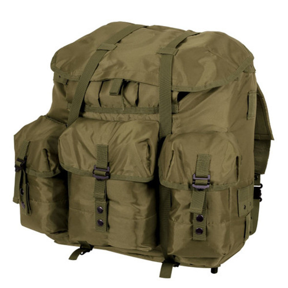G.I. Type Large Alice Pack, Olive Drab With Frame G.I. Type Large Alice Pack, Olive Drab With Frame