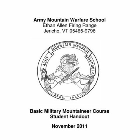 Military Mountaineer Course Knot Guide Free Download Military Mountaineer Course Knot Guide Free Download