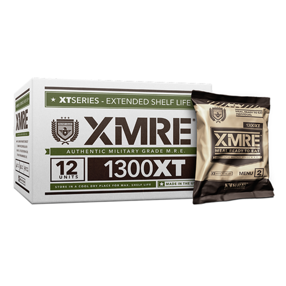 MRE Field Rations Pallet 1300XT, 48 Cases