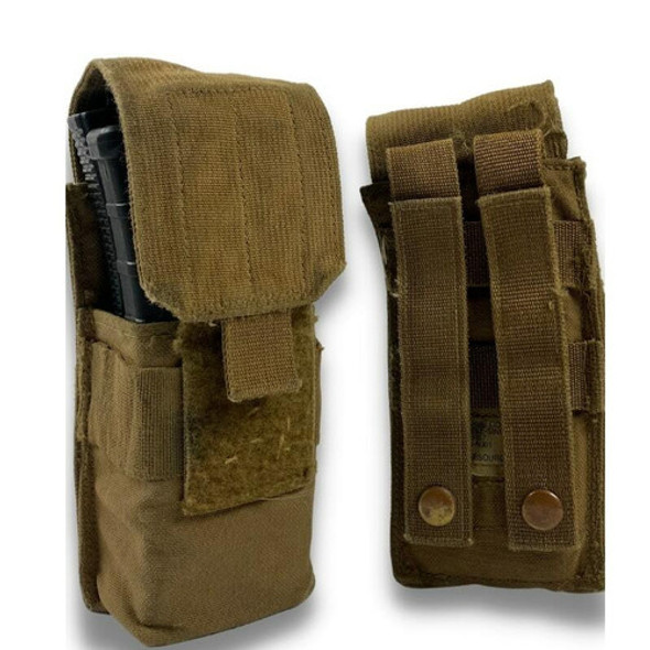 Military Issue M4 Double Single Mag Pouch Military Issue M4 Double Single Mag Pouch