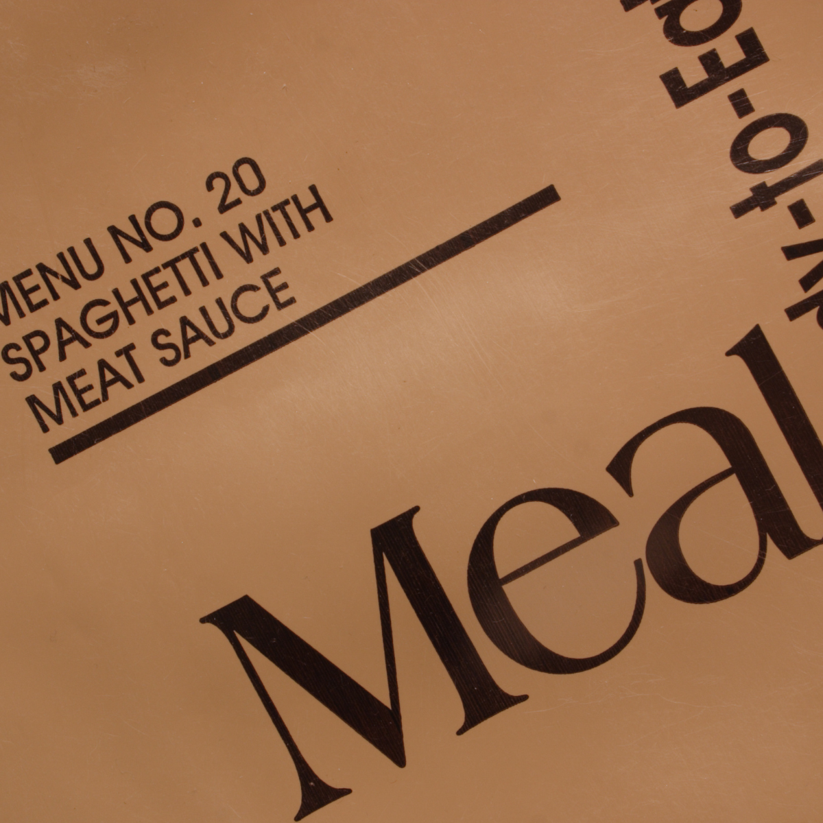 mres & food supplies