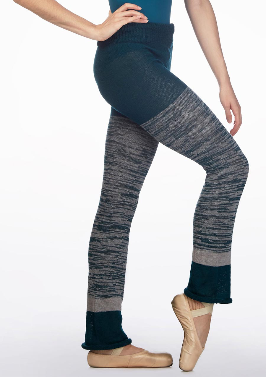 Pantaloni Danza da Riscaldamento a Vita Alta con Risvolto Intermezzo | Move  Dance IT