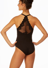 Body Danza con Spalline Sottili Corinne So Danca Negro Detrás [Negro]