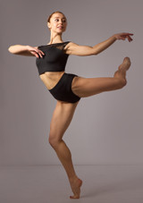 Culotte da danza Nellie Move Dance Nero Front [Nero]