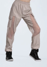 Weissman Sheer Inset Cargo Pants Castaño [Marrón]