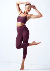 Crop top con spalline sottili Polina Bloch
