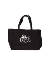 Borsa in tessuto Move Dance Negro Delante 2 [Negro]