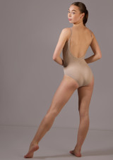 Body con bretelle sottili Etta Move Dance Latte Back [Marrone]