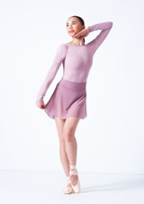 Minifalda de ballet Wren Move Dance Delante 2 [Púrpura]