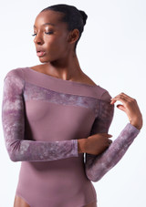 Maillot manga larga Brizo Move Dance Delante 2 [Rosa]