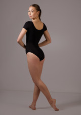 Body a maniche corte Bea Move Dance Nero Back [Nero]