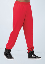 Weissman Boys French Terry Joggers Rosso 8 [Rosso]