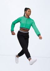 Weissman French Terry Cropped Jacket Kelly 2 [Verde]