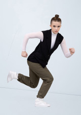 Weissman Oversized Suit Vest Nero [Nero]