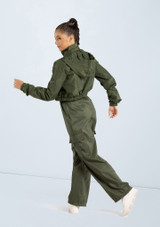 Weissman Wide Leg Cargo Pants Olive 6 [Verde]