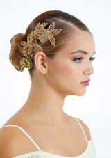 Weissman Vintage Floral Applique Oro 14 [Oro]