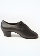 Zapatos de baile de salón MST FLEX para hombre International Dance Shoes - 3.81 cm Negro Lado [Negro]