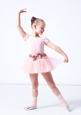 Tutú con volantes para niña Nancy Move Dance Rosa Delante 2 [Rosa]