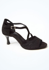 Scarpe da ballo da sala in pelle 507 PortDance – 5 cm [Nero]