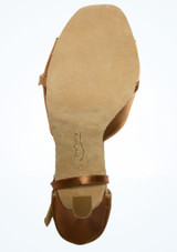 Scarpa da ballo latino e salsa 636 PortDance ÃƒÂ¢Ã¢â€šÂ¬Ã¢â‚¬Å“ 6 cm [Cuoio-Chiaro]