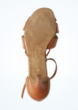 PortDance Pro 002 Leather Dance Shoe - 6,1 cm [Marrone]