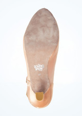 Scarpe da ballo da sala in raso Renata Move Dance ÃƒÂ¢Ã¢â€šÂ¬Ã¢â‚¬Å“ 5 cm [Cuoio-Chiaro]