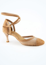 Scarpe da ballo da sala cammello Frances Move Dance â€“ 5 cm [Marrone]