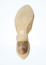 Scarpa da ballo da sala cammello Maren Move Dance – 5 cm Camel Bottom [Marrone]