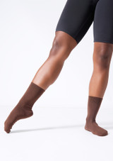 Calzini corti da danza classica Freed Marrone Front 2 [Marrone]