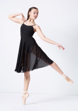 Abito in tessuto trasparente a rete per ragazze Primrose Move Dance