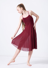 Abito in tessuto trasparente a rete per ragazze Primrose Move Dance