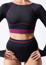 Culotte da danza Alabama Move Dance Nero Front 3 [Nero]