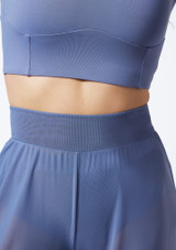 Pantaloni a gamba larga Sienna Move Dance Blu Front 4 [Blu]
