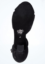 Scarpa da ballo con fascia a T colore nero Teresa Move Dance – 4,5 cm Nero Bottom [Nero]