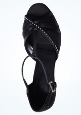 Scarpa da ballo color nero Rosa Move Dance - 6,35 cm Nero Top [Nero]