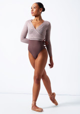 Scaldacuore da danza classica Elna Intermezzo Beige Front [Marrone]