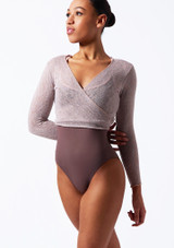 Scaldacuore da danza classica Elna Intermezzo Beige Front [Marrone]