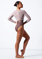 Scaldacuore da danza classica Elna Intermezzo Beige Back [Marrone]