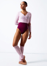 Scaldacuore da danza classica Elna Intermezzo Rosa Front 2 [Rosa]