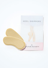 Gaynor Minden Heel Grippers Beige Front [Marrone]