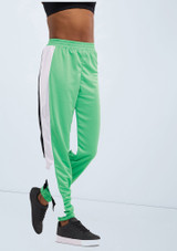 Weissman Colorblock Track Pants Clover 6 [Verde]