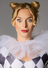 Jolista Coco Neck Ruffle Bianco 2 [Bianco]